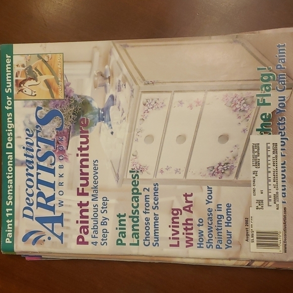 6 Decorative Artists Workbook Magazines 2002 - Picture 5 of 13